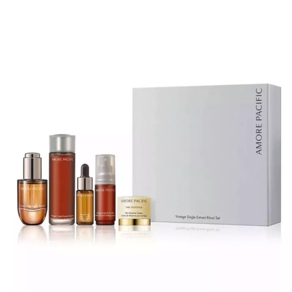 New! Amore Pacific Vintage Single Extract Ritual Anti-aging Set